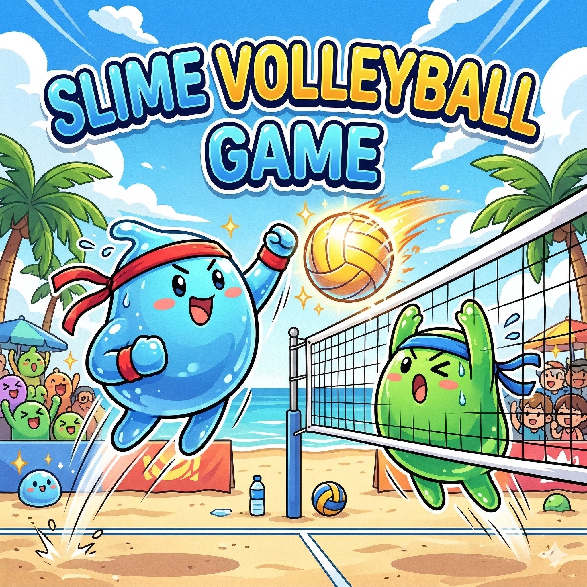 슬라임 배구 멀티플레이어 게임